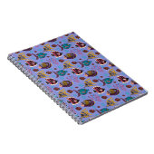 Pattern-Aquatic Ocean Underwater Notizblock (Rechte Seite)