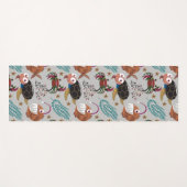 Pattern-Aquatic Ocean Underwater Yogamatte (Vorderseite (Horizontal))