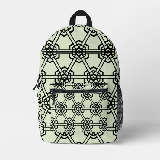 Pattern Artistic Design Bedruckter Rucksack (Vorderseite)