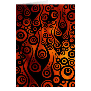 Pattern ARTs - Tattoo Circle Flammen   Brandwellen