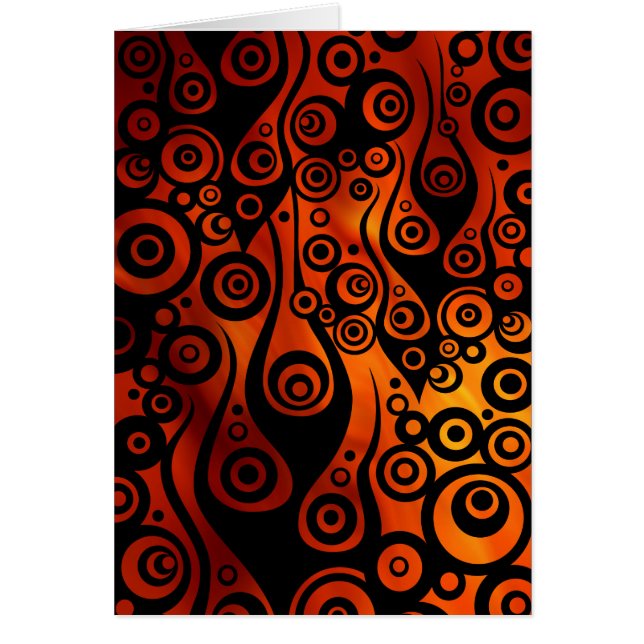 Pattern ARTs - Tattoo Circle Flammen | Brandwellen (Vorne)