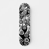 Pattern ARTs - Tattoo Circle Flammen Skateboard (Vorne)