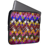 Pattern aus festem Glas #11 Laptopschutzhülle (Vorne Rechts)