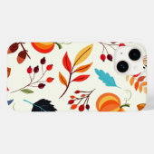 Pattern Autumn iPhone Case (Rückseite (Horizontal))