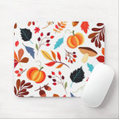 Pattern Autumn Maus Pad Mousepad (Mit Mouse)