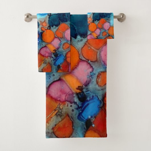 Pattern Badetuch-Set Badhandtuch Set (Insitu)