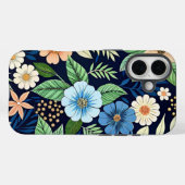Pattern Beautiful wildflowers Case-Mate iPhone Hülle (Rückseite (Horizontal))