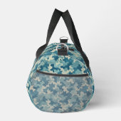 Pattern Blue Camouflage Duffle Bag (Rechts)