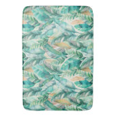Pattern Boho Bananas Leaves Badematte (Vorderseite Vertikal)