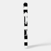 Pattern Bowls Schwarz-weiß Case-Mate iPhone Hülle (Rückseite / Links)