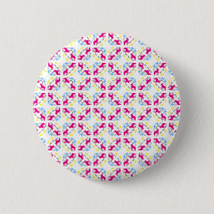 Pattern Bulldogs Button