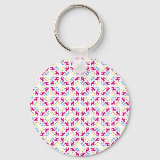 Pattern Bulldogs Schlüsselanhänger (Vorderseite)