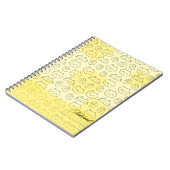 Pattern Cat Notebook Notizblock (Linke Seite)