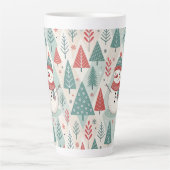 Pattern Christmas Scandinavian Milchtasse (Vorderseite)