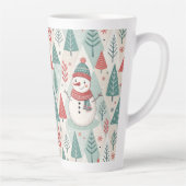 Pattern Christmas Scandinavian Milchtasse (Rechts)