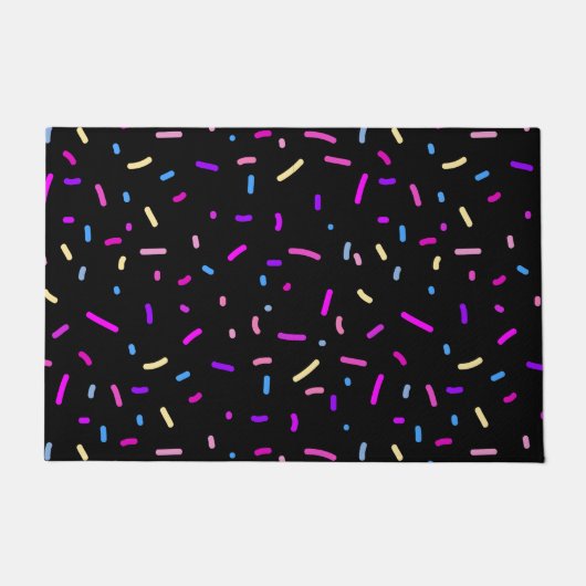 Pattern Colorfull Stilvolles Summer Party Fußmatte (Vorderseite)
