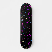 Pattern Colorfull Stilvolles Summer Party Skateboard (Vorne)