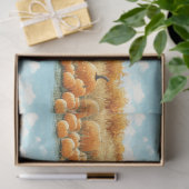 Pattern-Dekoupage Seidenpapier (Geschenk)