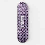 pattern design skateboard (Vorderseite)