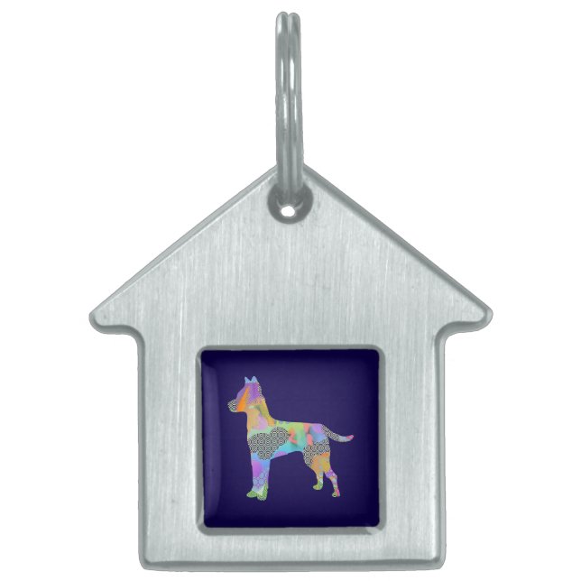 Pattern Dog House Tiermarke (Vorderseite)