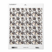 Pattern Dog Paws French Bulldog (Vorne)