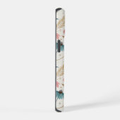 Pattern Echineceas Glitter iPhone 15 Hülle (Rechte Seite)