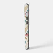 Pattern Echineceas Glitter iPhone 15 Hülle (Linke Seite)