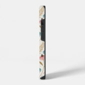 Pattern Echineceas Glitter iPhone Hülle (Linke Seite)