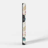 Pattern Echineceas Glitter iPhone Hülle (Rechte Seite)