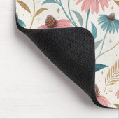 Pattern Echineceas Glitter Mousepad (Ecke)