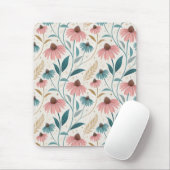 Pattern Echineceas Glitter Mousepad (Mit Mouse)