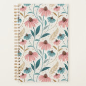 Pattern Echineceas Glitter Planer (Vorderseite)