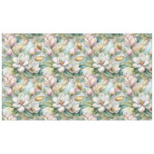 Pattern Elegant Magnolia Flowers Tischdecke (Vorderseite (Horizontal))