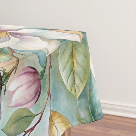 Pattern Elegant Magnolia Flowers Tischdecke (Beispiel)