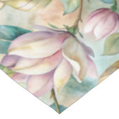 Pattern Elegant Magnolia Flowers Tischdecke (Schrägansicht)