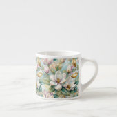 Pattern Elegant Magnolias Espressotasse (Rechts)