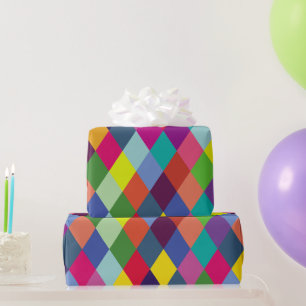 Pattern Fashion Colorful - Moderner FrühlingsHipst Geschenkpapier