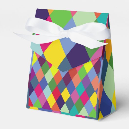 Pattern Fashion Colorful - Moderner FrühlingsHipst Geschenkschachtel (Vorderseite)