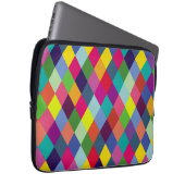 Pattern Fashion Colorful - Moderner FrühlingsHipst Laptopschutzhülle (Vorne Rechts)