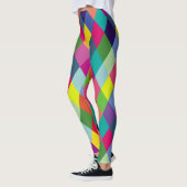 Pattern Fashion Colorful - Moderner FrühlingsHipst Leggings (Links)