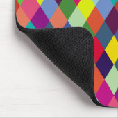 Pattern Fashion Colorful - Moderner FrühlingsHipst Mousepad (Ecke)