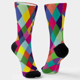 Pattern Fashion Colorful - Moderner FrühlingsHipst Socken
