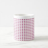 Pattern Flower jGibney The MUSEUM Zazzle Kaffeetasse (Mittel)