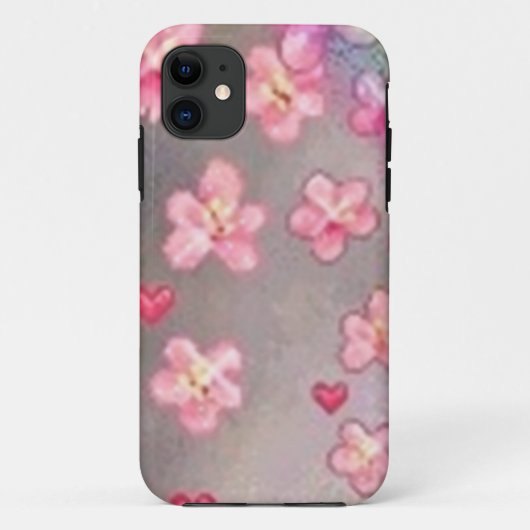 pattern flower marble Case-Mate iPhone hülle (Rückseite)
