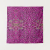 Pattern Foto Lila Cabbage Tapestry Wandteppich (Vorderseite (Horizontal))