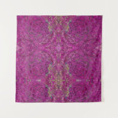 Pattern Foto Lila Cabbage Tapestry Wandteppich (Vorderseite)