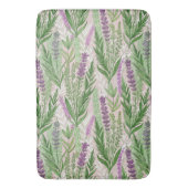 Pattern Fresh Lavender Flowers Badematte (Vorderseite Vertikal)