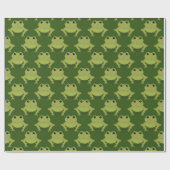 Pattern Frosch Geschenkpapier (Flach)