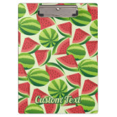 Pattern für Wassermelonen Klemmbrett (Vorderseite)