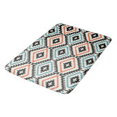 Pattern Geometric Fashion Stilvolle Trendy Badematte (Schrägansicht)